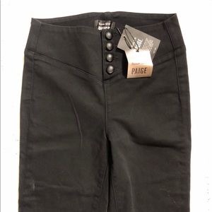 Paige Ellery Skinny Onyx Jeans